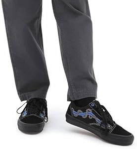 Vans Skate Old Skool Breana Geering Blue/Black 11 D (M) : Amazon